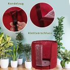 DEWUR hővédő edény növényekhez dupla szigetelés, téli védelem fagy és nedvesség - outlet termék