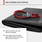 WOLTU kerek medencetakaró, 560 cm átmérő, vízálló, napenergiás ponyva medencéhez - outlet termék