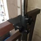 VANROUG erős napernyő tartó bilincs fekete - outlet termék