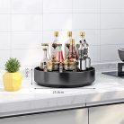 XNTONG - 360° forgó tároló, 25,5 cm fűszertartó konyha, szekrény, étkező, fürdőszoba - outlet termék