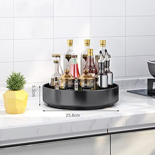 XNTONG - 360° forgó tároló, 25,5 cm fűszertartó konyha, szekrény, étkező, fürdőszoba - outlet termék