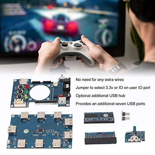 Bewinner Digital IO Board készlet, projekt kezdőkészlet DE10 FPGA-hoz MisterFPGA-hoz - outlet termék