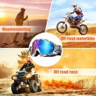 Fiada ATV védőszemüveg felnőtteknek, dirt-bike védőszemüveg, páramentes - outlet termék