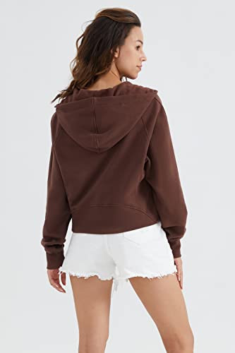 Orolay női hosszú ujjú kapucnis felső rózsaszín, M - outlet termék