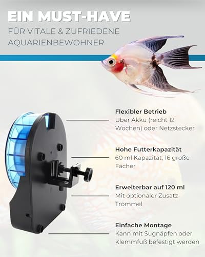 Dupla DuplaMatic I programozható etetőautomata akváriumokhoz haletető adagoló, napi 6 - outlet termék