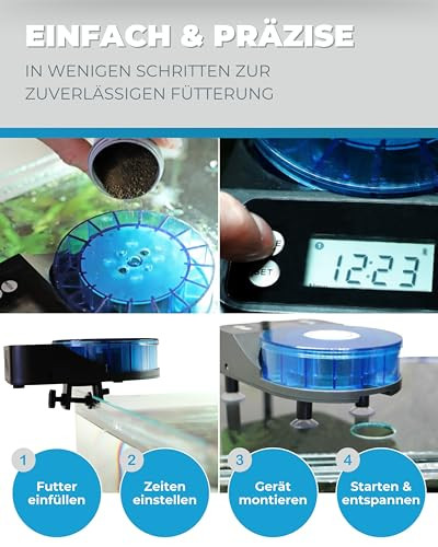 Dupla DuplaMatic I programozható etetőautomata akváriumokhoz haletető adagoló, napi 6 - outlet termék