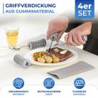 Thickening Handle, 4 darabos fogkefe, toll vagy evőeszköz markolat vastagító - outlet termék