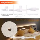 XUNATA LED neon fény, COB LED neon szalag 220V vízálló rugalmas LED szalag szuper - outlet termék