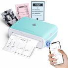Phomemo M04S mini mobil matrica hőnyomtató 300 DPI, hordozható Bluetooth, 53/80/110 - outlet termék