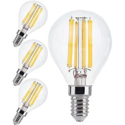   FLSNT E14 LED izzó 6.5W, 2700K, 806LM, 4 darabos - outlet termék
