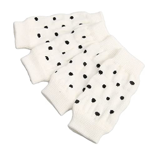 Tnfeeon kutya lábvédő, 4 darabos kutya könyökvédő aranyos pöttyös, kényelmes, magas - outlet termék