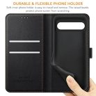 Ganbary Google Pixel 7 Pro tok, prémium bőr kártyatartó, mágneszár, állvány funkció - outlet termék