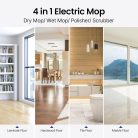 iDOO vezeték nélküli padlótörlő elektromos (úszó mop) - outlet termék