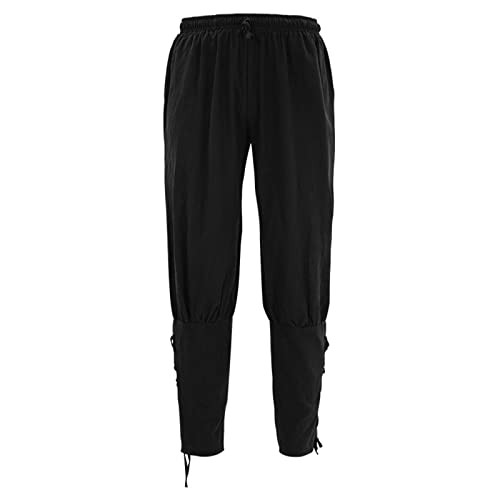 Kseyic középkori férfi nadrág, viking kalóz nadrág, Halloween jelmez - outlet termék