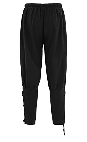 Kseyic középkori férfi nadrág, viking kalóz nadrág, Halloween jelmez - outlet termék