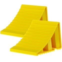   QWORK 2 darabos kerékék utánfutóhoz sárga - outlet termék