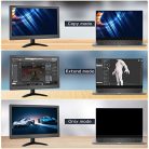 CAMECHO 11.6 hüvelykes hordozható monitor HD 1080P kijelző, beépített hangszóró, HDMI - outlet termék