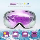 EXP Vision snowboard/sí szemüveg férfi, női, ifjúsági, 100% UV400 védelem - outlet termék