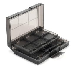   Nintendo Switch játékkártya tartó 24 rekeszes, fekete - outlet termék