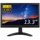 CAMECHO 13.3 hüvelykes hordozható monitor Full HD, 1920 x 1080, beépített hangszóró - outlet termék