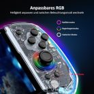 NexiGo Gripcon Gen 2 Switch/Switch OLED vezérlő ergonomikus kialakítás, 6-tengelyes - outlet termék