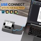 Phomemo M221 címkenyomtató - bluetooth vonalkód nyomtató, címkéző eszköz telefonokkal - outlet termék