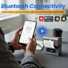 Phomemo M221 címkenyomtató - bluetooth vonalkód nyomtató, címkéző eszköz telefonokkal - outlet termék