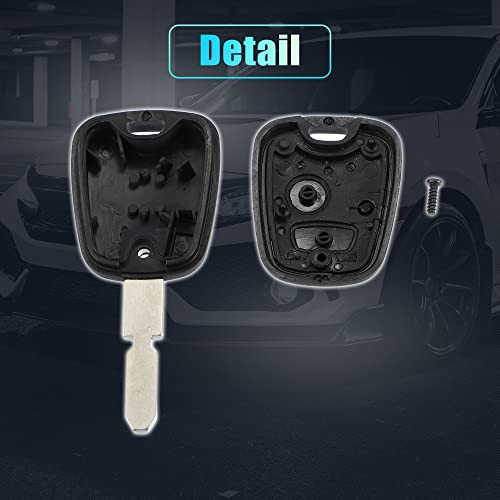 X AUTOHAUX CE0165 autókulcs burkolat 2 gombos Peugeot 307 - outlet termék