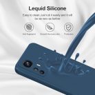 GiiYoon tok Xiaomi 12T-hez, kiváló minőségű folyékony szilikon, teljes körű védelem - outlet termék