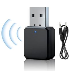   HENGBIRD autós USB Bluetooth vevő 5.1 3,5 mm AUX, USB interfész, beépített mikrofon - outlet termék