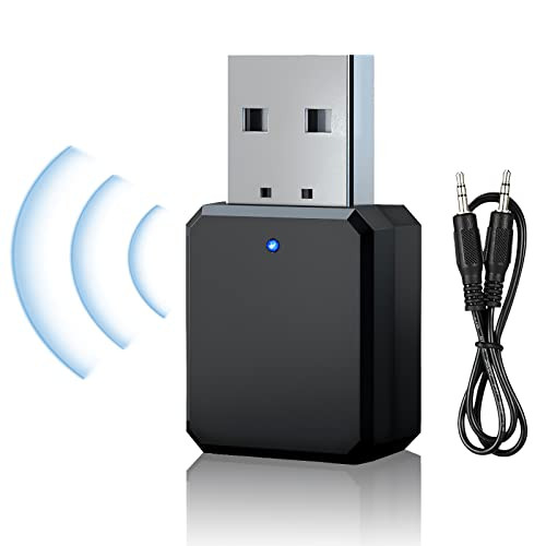 HENGBIRD autós USB Bluetooth vevő 5.1 3,5 mm AUX, USB interfész, beépített mikrofon - outlet termék