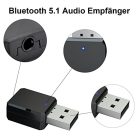 HENGBIRD autós USB Bluetooth vevő 5.1 3,5 mm AUX, USB interfész, beépített mikrofon - outlet termék