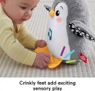 Fisher-Price HNC10 baba hasaló játék pingvin, plüss, zene és mozgás, újszülötteknek - outlet termék