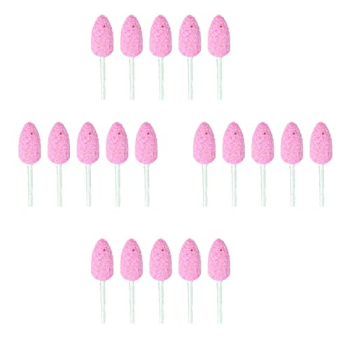 20 darabos csiszolókő készlet, 4mm golyó alakú csiszolófej forgó szerszám bit készlet - outlet termék