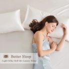 Vielit 2 darabos szatén párnahuzat hajra és bőrre, selyemnél puhább, könnyebb ápolás - outlet termék