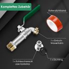 SPGOOD kerti vízcsap, prémium vízcsap 1/2 col rézből, rozsda- és fagyálló - outlet termék