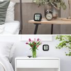 2 darabos mini szobai hőmérő és páratartalom mérő (digitális) - outlet termék