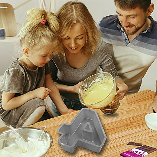 Szilikon tortaforma számok 3D számok, születésnapi, esküvői, évfordulós torta - outlet termék