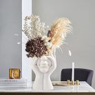 CEMABT arc váza, virágváza, asztali dekoráció, kerámia test váza, női forma, ideális - outlet termék