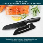 Home Hero Santoku kés professzionális konyhakés - outlet termék