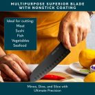 Home Hero Santoku kés professzionális konyhakés - outlet termék