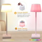 WOWDSGN vezeték nélküli LED asztali lámpa, újratölthető akkumulátorral - outlet termék