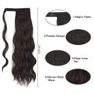 FESHFEN copf hajhosszabbítás világos hamvasbarna & szőkés szőke, 60 cm - outlet termék