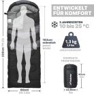 MalloMe kültéri hálózsák felnőtteknek és gyerekeknek téli, könnyű, hordozható, meleg - outlet termék