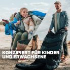 MalloMe kültéri hálózsák felnőtteknek és gyerekeknek téli, könnyű, hordozható, meleg - outlet termék