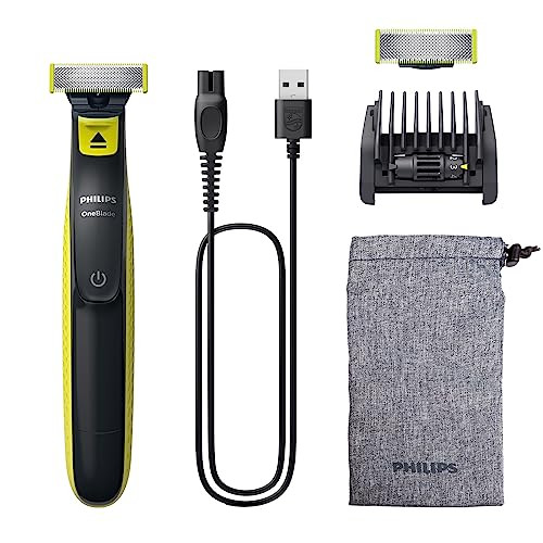 Philips OneBlade QP2724/30 szakállvágó 2 darabos, 5 az 1-ben fésű, puha tok - outlet termék