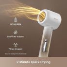 Dreame Hair Glory hajszárító, gyors szárítás, 110.000 ford/perc, 70 m/s légáram - outlet termék