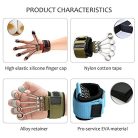 Alomejor ujj- és kéznyújtó edző, edzőeszköz ellenállás szalaggal, nyújtó, ujjhajlítás - outlet termék