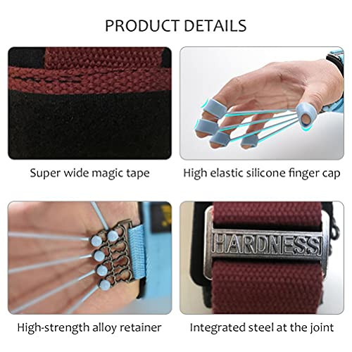 Alomejor ujj- és kéznyújtó edző, edzőeszköz ellenállás szalaggal, nyújtó, ujjhajlítás - outlet termék