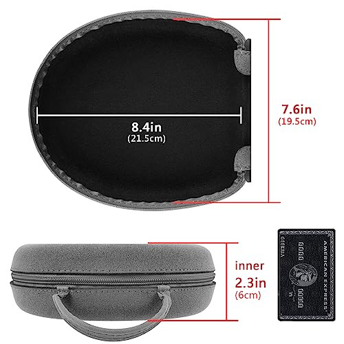 Geekria Shield fejhallgató tok Soundcore kompatibilis Space Q45, Life Q20+, Life Q35 - outlet termék